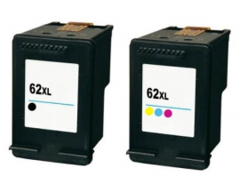COMPATIBLE TINTA PACK HP 62XL BK+CL