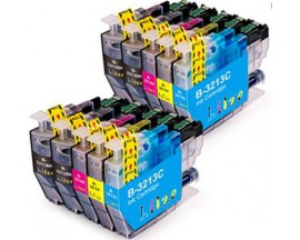 X10 COMPATIBLE TINTA BROTHER LC3213 4BK/2C/2M/2Y L