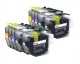 X10 COMPATIBLE TINTA LC3219XL/LC3217 BROTHER 4BK/2C/2M/2Y