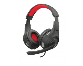 TRUST GAMING GXT 307 RAVU AURICULARES MICROFONO - COMPATIBLE PS4, SWITCH, XBOX ONE - CABLE 2M - NEGRO/ROJO