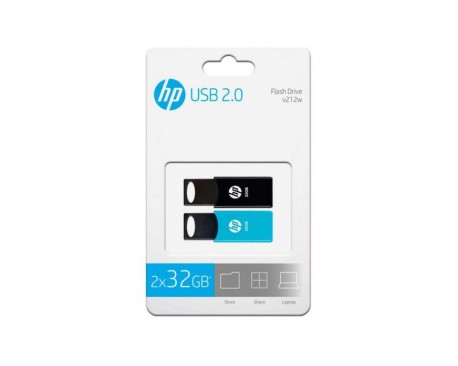 HP V212W PACK DE 2 MEMORIAS USB 2.0 32GB