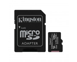 KINGSTON TARJETA MICRO SDXC 128GB CLASE 10 100MB/S CANVAS SELECT PLUS + ADAPTADOR SD